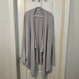 Barefoot Dreams Bamboo Chic Lite Open Cardigan Women’s L/XL‎ Cardigan Oatmeal